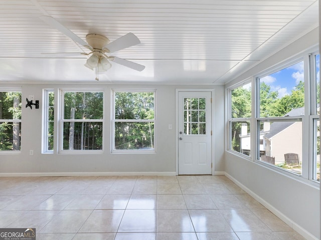 6439 Mossy Boulder Dr, Flowery Branch, GA 30542 - unfurnished sunroom with healthy amount of natural light