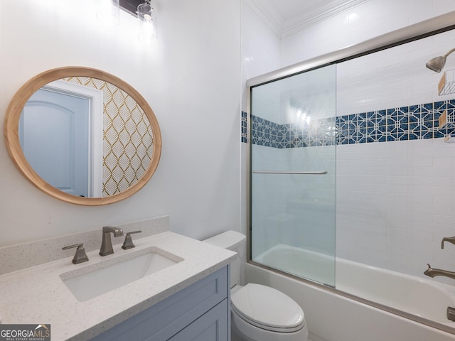 5832 Lula Bridge Ln, Braselton, GA 30517 - full bath with vanity and enclosed tub / shower combo