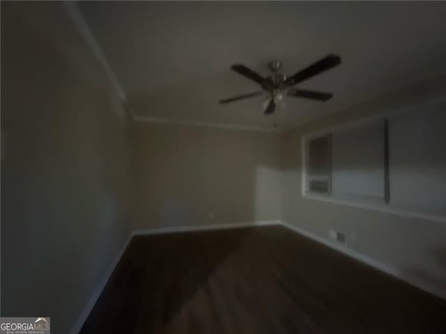 2785 Battle Forrest, Decatur, GA 30034 - empty room featuring a ceiling fan, baseboards, and wood finished floors