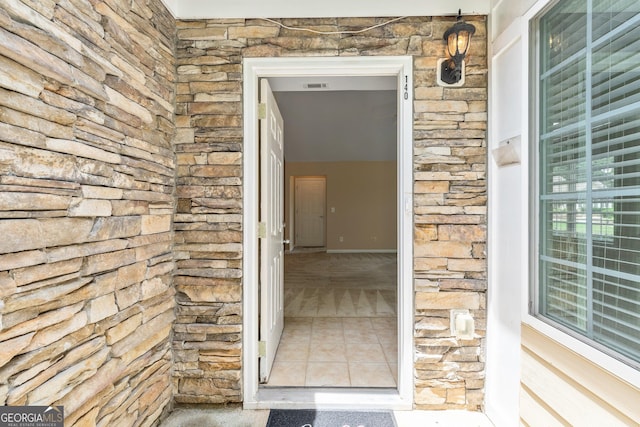 140 Rehobeth Way, Fayetteville, GA 30214 - entrance to property featuring stone siding