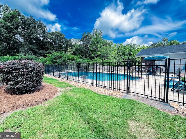 225 Second St, Bowdon, GA 30108 - view of pool featuring a patio
