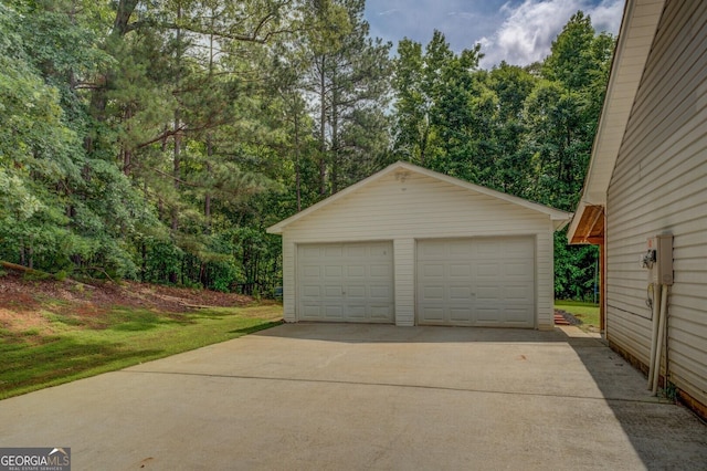 527 Malcom Rd, Covington, GA 30014 - view of detached garage