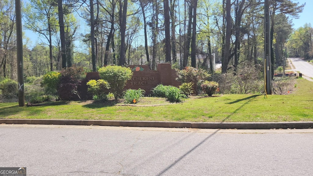 1611 Cobbs Creek Ln, Decatur, GA 30032 - view of green lawn