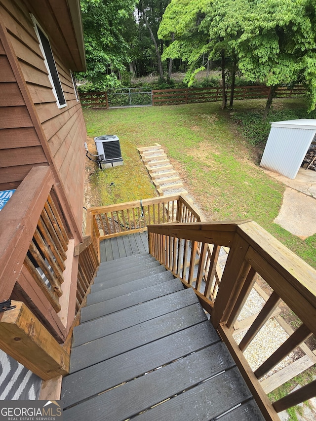 1151 Twin Mountain Lakes Cir, Talking Rock, GA 30175 - view of deck
