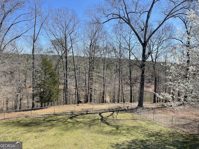 637 Lakeview Dr, Newborn, GA 30056 - view of yard with a view of trees