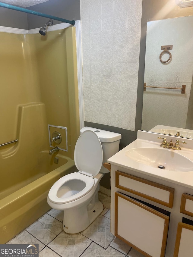 1308 Camelot Dr, South Fulton, GA 30349 - full bath featuring tub / shower combination and vanity