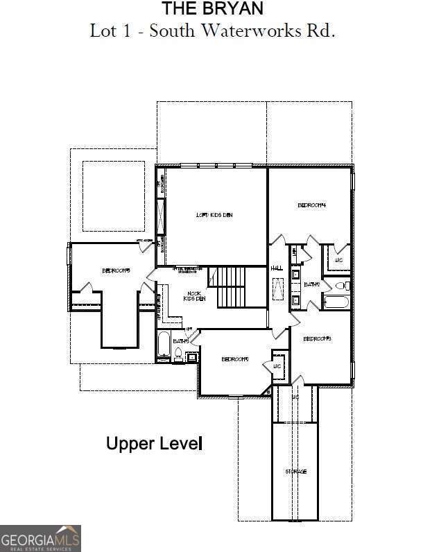 2753 S Waterworks Rd, Buford, GA 30518 - view of floor plan / room layout