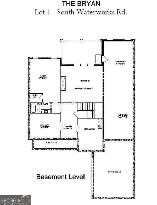 2753 S Waterworks Rd, Buford, GA 30518 - view of home floor plan