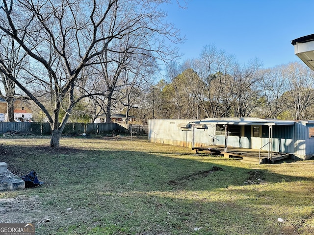 225 Bell St, Covington, GA 30016 - view of yard