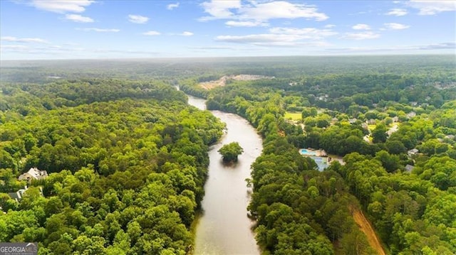 9005 Old Southwick Pass, Alpharetta, GA 30022 - drone / aerial view of a heavily wooded area