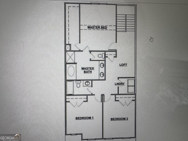 5535 Bright Cross Way, Suwanee, GA 30024 - view of home floor plan