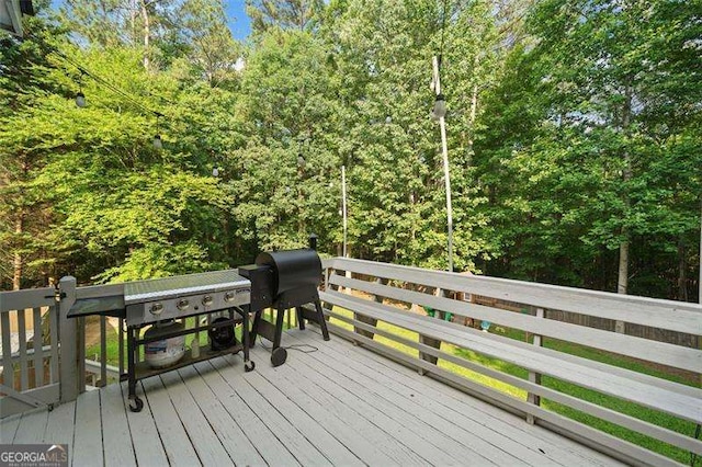 150 Kensley Way, Dallas, GA 30157 - view of wooden deck