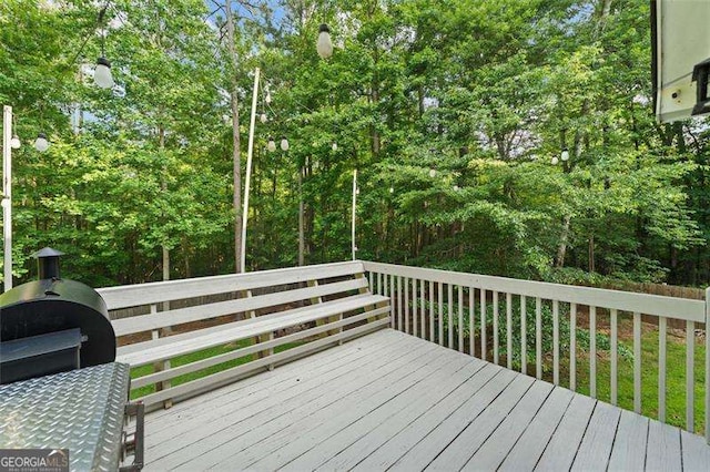 150 Kensley Way, Dallas, GA 30157 - view of wooden terrace