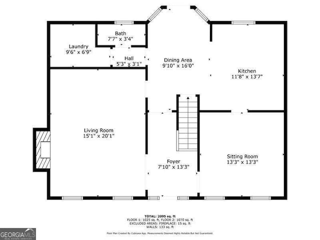 150 Kensley Way, Dallas, GA 30157 - property floor plan