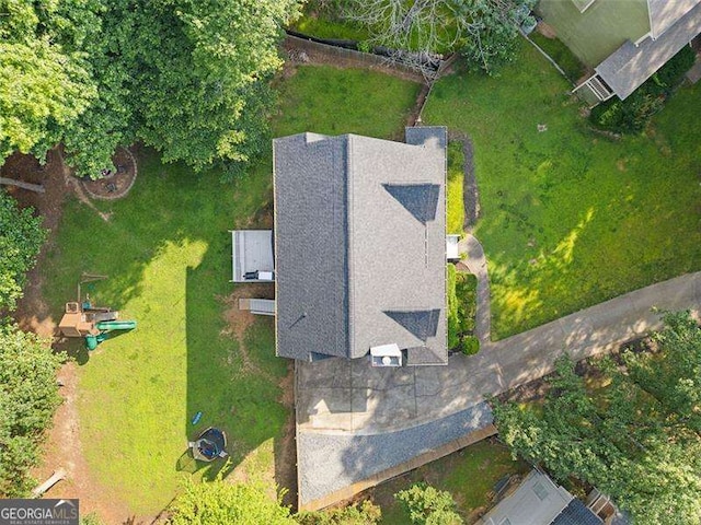 150 Kensley Way, Dallas, GA 30157 - view from above of property