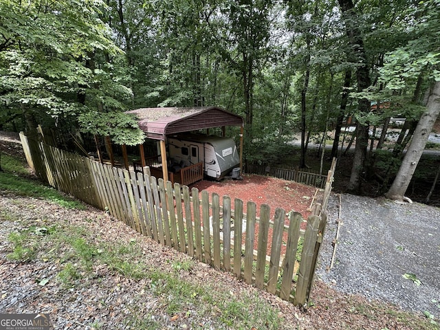 336 6th St, Ellijay, GA 30540 - view of yard