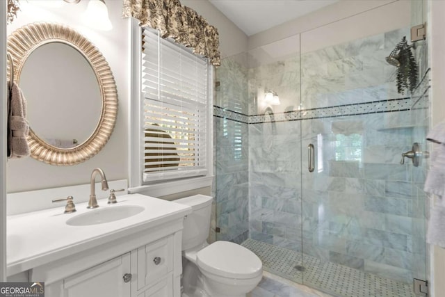 771 Rattlesnake Rdg, Dawsonville, GA 30534 - full bath with vanity and a stall shower