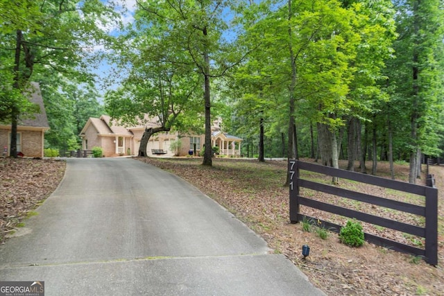 771 Rattlesnake Rdg, Dawsonville, GA 30534 - view of front of house featuring driveway