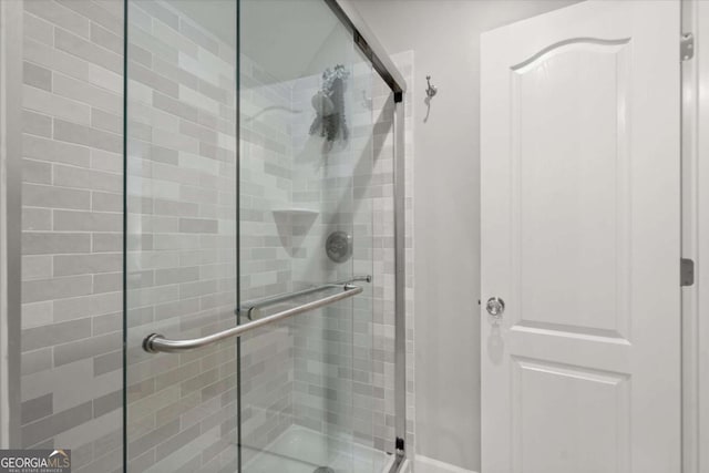 771 Rattlesnake Rdg, Dawsonville, GA 30534 - bathroom with a shower stall
