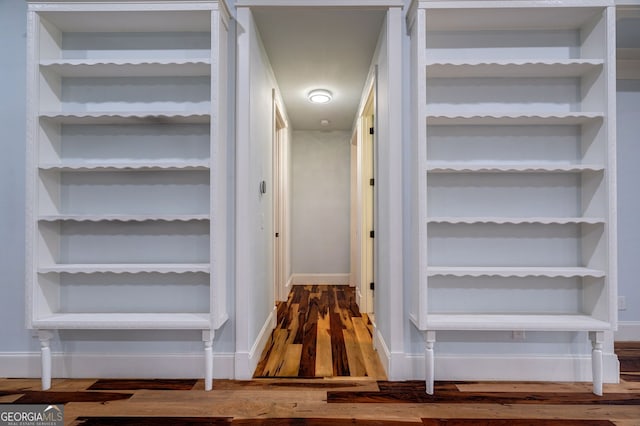 1000 Three Notch Rd, Buckhead, GA 30625 - corridor with wood finished floors and baseboards