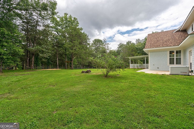1000 Three Notch Rd, Buckhead, GA 30625 - view of grassy yard with a patio area