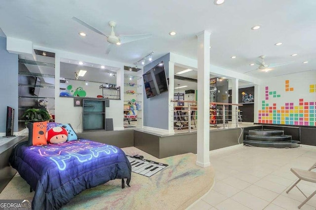 3493 Wood Acres Blvd, Duluth, GA 30096 - bedroom featuring recessed lighting and tile patterned flooring