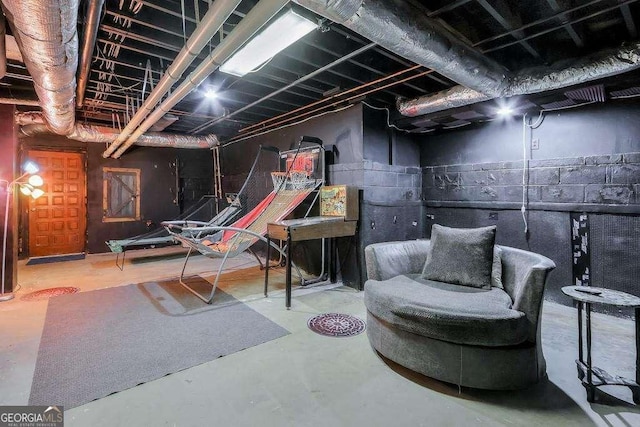 3493 Wood Acres Blvd, Duluth, GA 30096 - view of unfinished basement