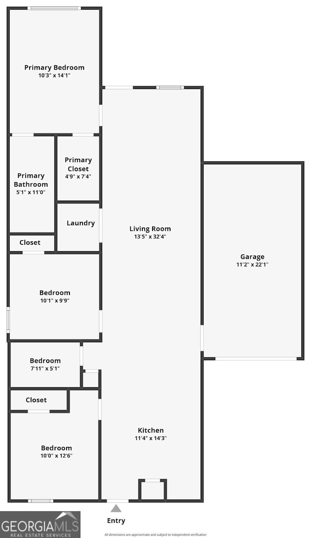 118 Lenox Cir, Lagrange, GA 30241 - view of property floor plan