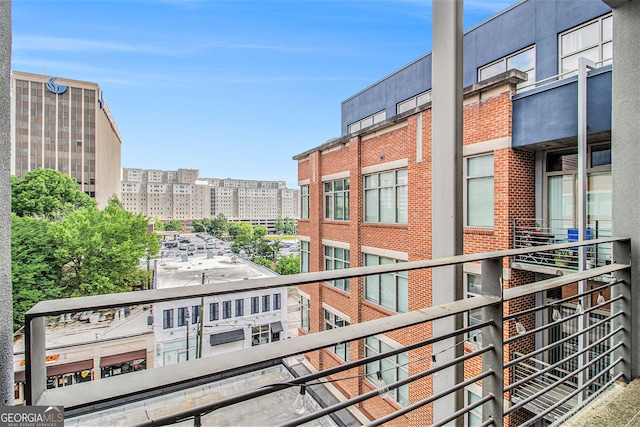 171 Auburn Ave NE Unit 521, Atlanta, GA 30303 - balcony featuring a city view