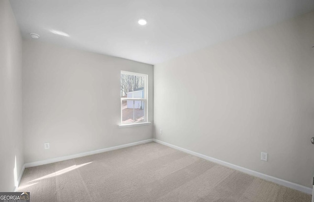 3029 Salinger Way, Gainesville, GA 30507 - unfurnished room with carpet flooring and recessed lighting