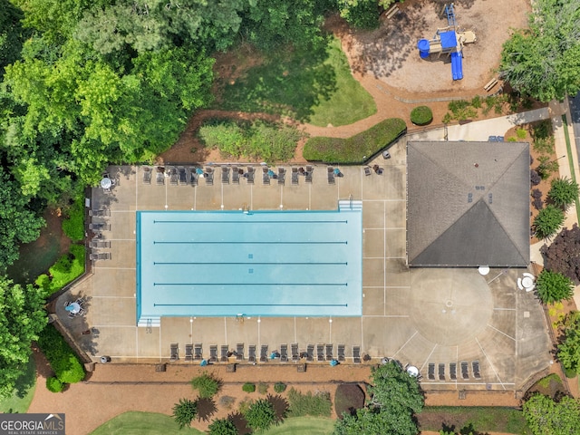 1613 Brolington Ct, Conyers, GA 30013 - bird's eye view