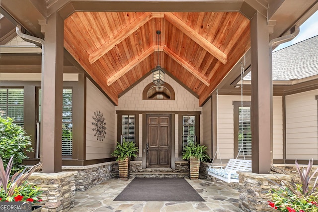 177 Selfridge Rd, Mcdonough, GA 30252 - entrance to property featuring a porch