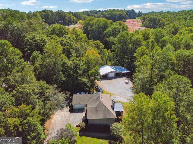 76 Lightning Rdg, Dawsonville, GA 30534 - view of subject property featuring a forest