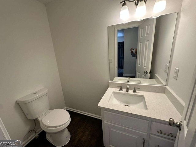 11 Long Branch Xing, Dahlonega, GA 30533 - half bath with vanity and wood finished floors