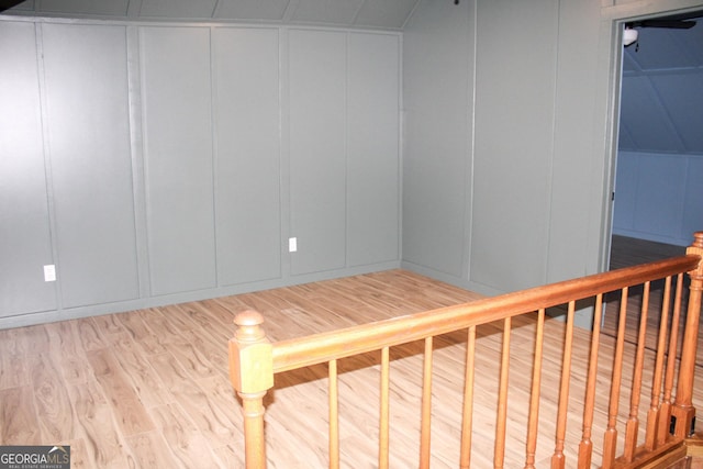 1048 Whites Mill Rd, Valley, AL 36854 - stairs with a decorative wall and wood finished floors