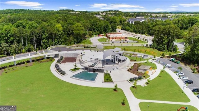 397 Cypher Dr, Suwanee, GA 30024 - bird's eye view of a forest