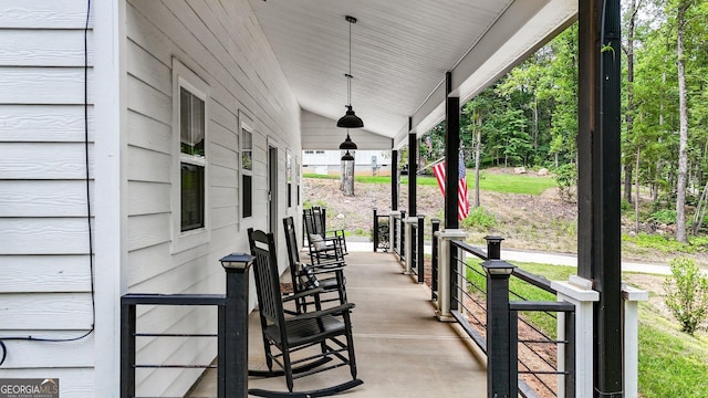 92 Autumn Path, Rockmart, GA 30153 - view of porch