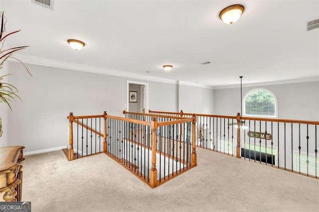 125 Shamus Way, Jefferson, GA 30549 - hall with carpet and ornamental molding