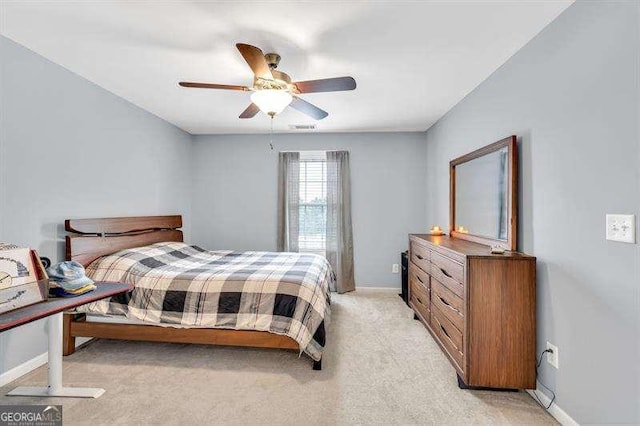 125 Shamus Way, Jefferson, GA 30549 - bedroom featuring light carpet and a ceiling fan