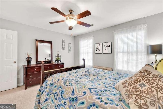 125 Shamus Way, Jefferson, GA 30549 - carpeted bedroom featuring ceiling fan