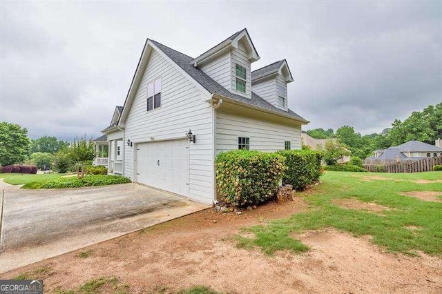 125 Shamus Way, Jefferson, GA 30549 - view of side of property featuring a garage and concrete driveway