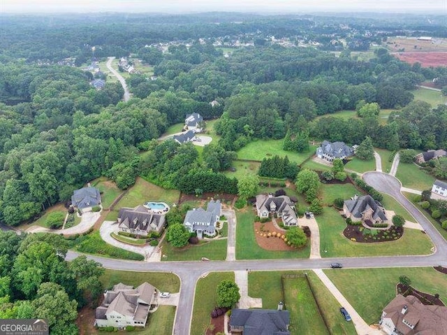 125 Shamus Way, Jefferson, GA 30549 - aerial view of property's location featuring a forest