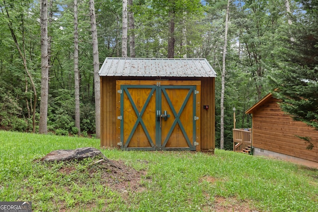 242 Eagles Nest Rd, Sautee Nacoochee, GA 30571 - view of shed