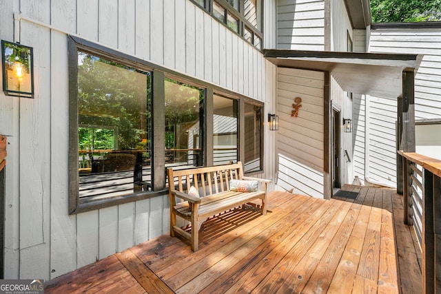 4290 Inverness Ct NE, Roswell, GA 30075 - view of wooden deck