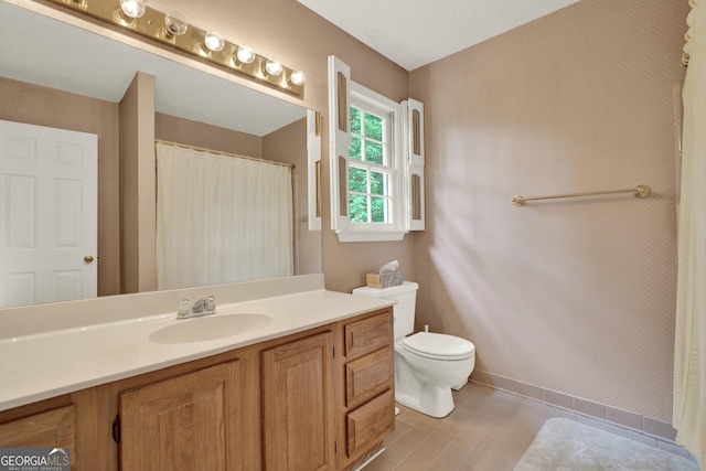4313 Deep Springs Ct NW, Kennesaw, GA 30144 - full bath featuring vanity and tile patterned floors