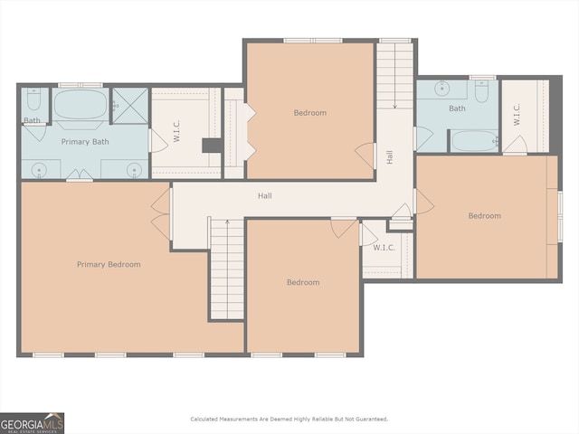 4313 Deep Springs Ct NW, Kennesaw, GA 30144 - view of property floor plan