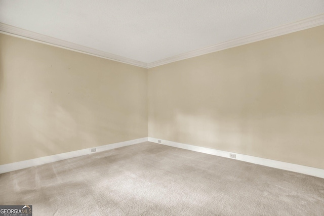 4313 Deep Springs Ct NW, Kennesaw, GA 30144 - carpeted spare room featuring ornamental molding and baseboards