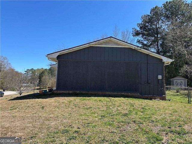 726 Shoreline Trl SE, Conyers, GA 30094 - view of side of property featuring an outdoor structure