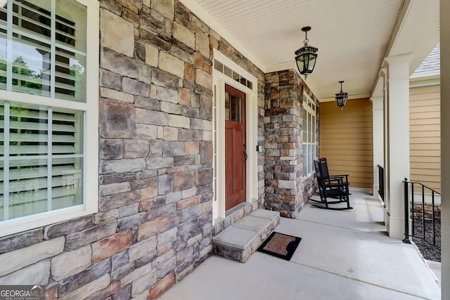 116 Archstone Sq, Mcdonough, GA 30253 - view of porch