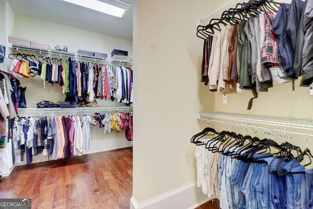 116 Archstone Sq, Mcdonough, GA 30253 - spacious closet with wood finished floors
